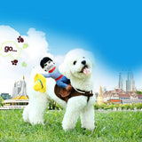 Maxbell Maxbell Cute Pet Fancy Dress Western Cowboy Rider Knight Cosplay Costume-S,M,L,XL S