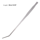 Maxbell Stainless Steel Aquarium Tank Plant Aquascaping Kit Elbow Scissors Tweezer