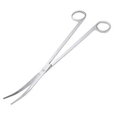 Maxbell Stainless Steel Aquarium Tank Plant Aquascaping Kit Elbow Scissors Tweezer
