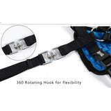 Maxbell Maxbell Adjustable Pet Dog Car Safety Seat Belt Harness Vest Restraint Lead Leash S