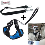 Maxbell Maxbell Adjustable Pet Dog Car Safety Seat Belt Harness Vest Restraint Lead Leash S