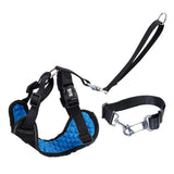 Maxbell Maxbell Adjustable Pet Dog Car Safety Seat Belt Harness Vest Restraint Lead Leash L