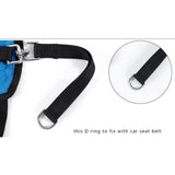 Maxbell Maxbell Adjustable Pet Dog Car Safety Seat Belt Harness Vest Restraint Lead Leash L