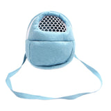Maxbell Maxbell Rat Hamster Chinchilla Rabbit Ferret Carrier Hedgehog Outgoing Packet Bag Hanging Bed with Strap Blue Size L