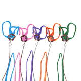 Maxbell Maxbell Adjustable Reptile Lizard Harness Leash Rope Light Soft Anti-bite Aqua