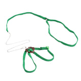 Maxbell Maxbell Adjustable Reptile Lizard Harness Leash Rope Light Soft Anti-bite Green