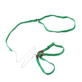 Maxbell Maxbell Adjustable Reptile Lizard Harness Leash Rope Light Soft Anti-bite Green