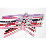 Maxbell Maxbell Bling Diamond Crystal Collar Pet Cat Dog Harness Chest Strap Lead Pink S
