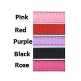 Maxbell Maxbell Bling Diamond Crystal Collar Pet Cat Dog Harness Chest Strap Lead Rose Red M