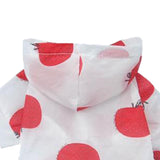 Maxbell Pet Supplies Dog Cat Sunscreen Coat Shirt Summer Hoodie Jacket  M Red