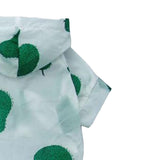 Maxbell Pet Supplies Dog Cat Sunscreen Coat Shirt Summer Hoodie Jacket  L Green