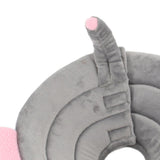 Maxbell Maxbell Dog Cat Elizabethan Collar E-Collar Medical Wound Cone Collar XL Grey Elephant