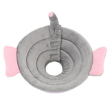 Maxbell Maxbell Dog Cat Elizabethan Collar E-Collar Medical Wound Cone Collar XL Grey Elephant
