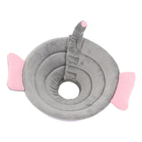 Maxbell Maxbell Dog Cat Elizabethan Collar E-Collar Medical Wound Cone Collar XL Grey Elephant