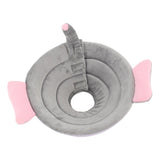 Maxbell Maxbell Dog Cat Elizabethan Collar E-Collar Medical Wound Cone Collar XL Grey Elephant