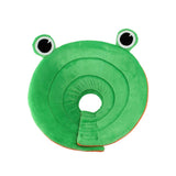 Maxbell Maxbell Dog Cat Elizabethan Collar E-Collar Medical Wound Cone Collar L Green Frog