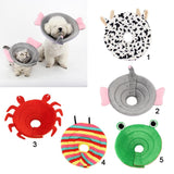 Maxbell Maxbell Dog Cat Elizabethan Collar E-Collar Medical Wound Cone Collar L Green Frog