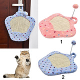 Maxbell Maxbell Cat Scratcher Board Scratching Pad Scratch Cardboard Activity Toy Bed Pink