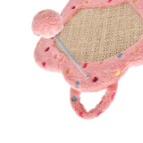 Maxbell Maxbell Cat Scratcher Board Scratching Pad Scratch Cardboard Activity Toy Bed Pink