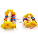 Maxbell Maxbell Wood Small Foot Roller Skate Hamster Teeth Play Toy Bird Stand Perch 8.5cm