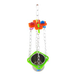 Maxbell Maxbell Parrots Parakeets Cockatiel Bird Cage Hanging Feeder Food Tray SwingToys S