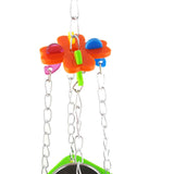 Maxbell Maxbell Parrots Parakeets Cockatiel Bird Cage Hanging Feeder Food Tray SwingToys S