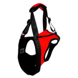 Maxbell Maxbell Pet Auxiliary Belt Dog Harness Carriers Assist Sling Portable Lift S Red
