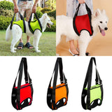 Maxbell Maxbell Pet Auxiliary Belt Dog Harness Carriers Assist Sling Portable Lift L Orange