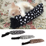 Maxbell Maxbell Cat Tease Stick Play Toy Kitty Rotating Amusement Training Rod Leopard Print