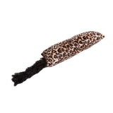 Maxbell Maxbell Cat Tease Stick Play Toy Kitty Rotating Amusement Training Rod Leopard Print