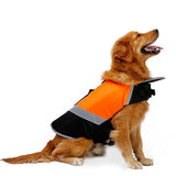 Maxbell Maxbell Reflective Pet Dog Cat Life Jacket Life Vest with D Ring Pull-tab S Orange
