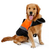 Maxbell Maxbell Reflective Pet Dog Cat Life Jacket Life Vest with D Ring Pull-tab M Orange