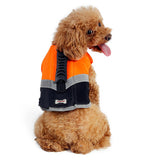 Maxbell Maxbell Reflective Pet Dog Cat Life Jacket Life Vest with D Ring Pull-tab M Orange