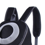 Maxbell Maxbell Pet Dog Backpack Carrier Travel Note Bag Front Net Double Shoulder Black