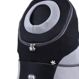 Maxbell Maxbell Pet Dog Backpack Carrier Travel Note Bag Front Net Double Shoulder Black