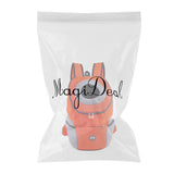 Maxbell Maxbell Pet Dog Backpack Carrier Travel Note Bag Front Net Double Shoulder Orange