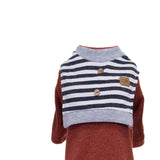 Maxbell Maxbell Adorable Dog Clothes Doggy Shirt 100% Cotton Puppy Apparel Clothing S Red