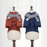 Maxbell Maxbell Adorable Dog Clothes Doggy Shirt 100% Cotton Puppy Apparel Clothing S Red