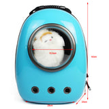 Maxbell Maxbell Astronaut Capsule Pet Carrier Backpack Dog Cat Travel Bag Tote Blue