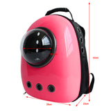 Maxbell Maxbell Astronaut Capsule Pet Carrier Backpack Dog Cat Travel Bag Tote Red