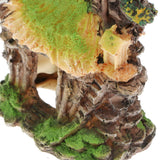 Maxbell Maxbell Resin House Ornament for Aquarium Fish Tank Aquascaping Decoration 1#