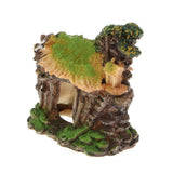 Maxbell Maxbell Resin House Ornament for Aquarium Fish Tank Aquascaping Decoration 1#