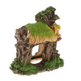 Maxbell Maxbell Resin House Ornament for Aquarium Fish Tank Aquascaping Decoration 1#
