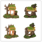 Maxbell Maxbell Resin House Ornament for Aquarium Fish Tank Aquascaping Decoration 1#