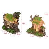 Maxbell Maxbell Resin House Ornament for Aquarium Fish Tank Aquascaping Decoration 1#