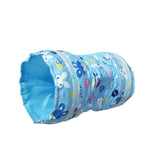 Maxbell Maxbell 2 Way Pet Play Tunnel Tube Bed for Guinea Pig Hamster Small Animal Blue