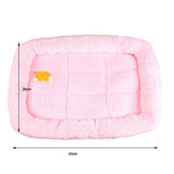 Maxbell Maxbell Super Soft Washable Pet Cat Dog Cushion Sleeper Mat Warm House Pad S Pink