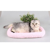 Maxbell Maxbell Super Soft Washable Pet Cat Dog Cushion Sleeper Mat Warm House Pad S Pink