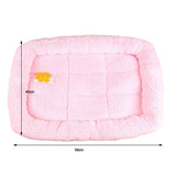 Maxbell Maxbell Super Soft Washable Pet Cat Dog Cushion Sleeper Mat Warm House Pad M Pink