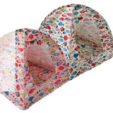 Maxbell Maxbell Fish Pattern Portable Folding Cat Kitten Camp Tent Bed Den House Home Pink